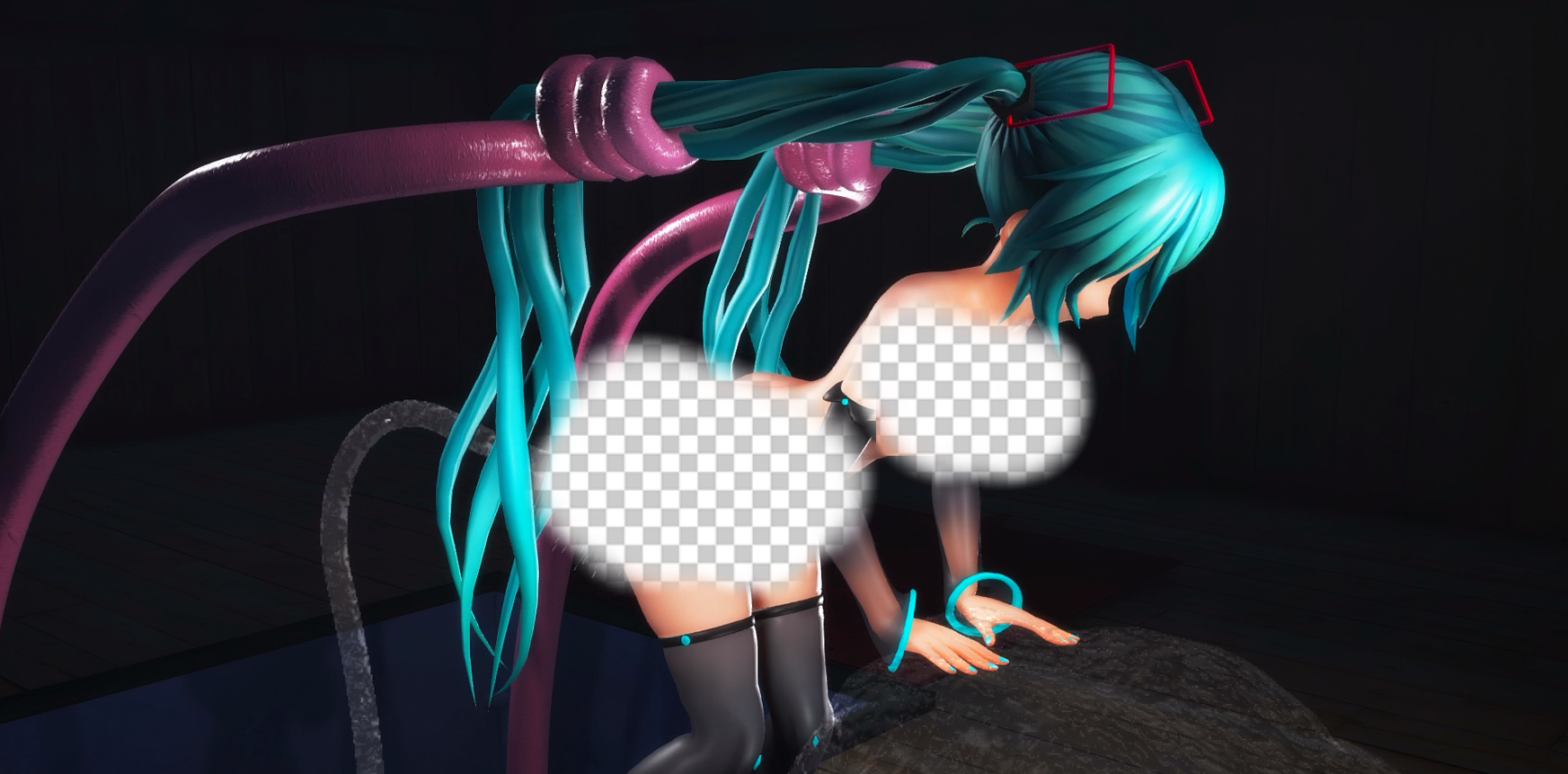 【3D同人】【2.7G】初音系列卡通风3D